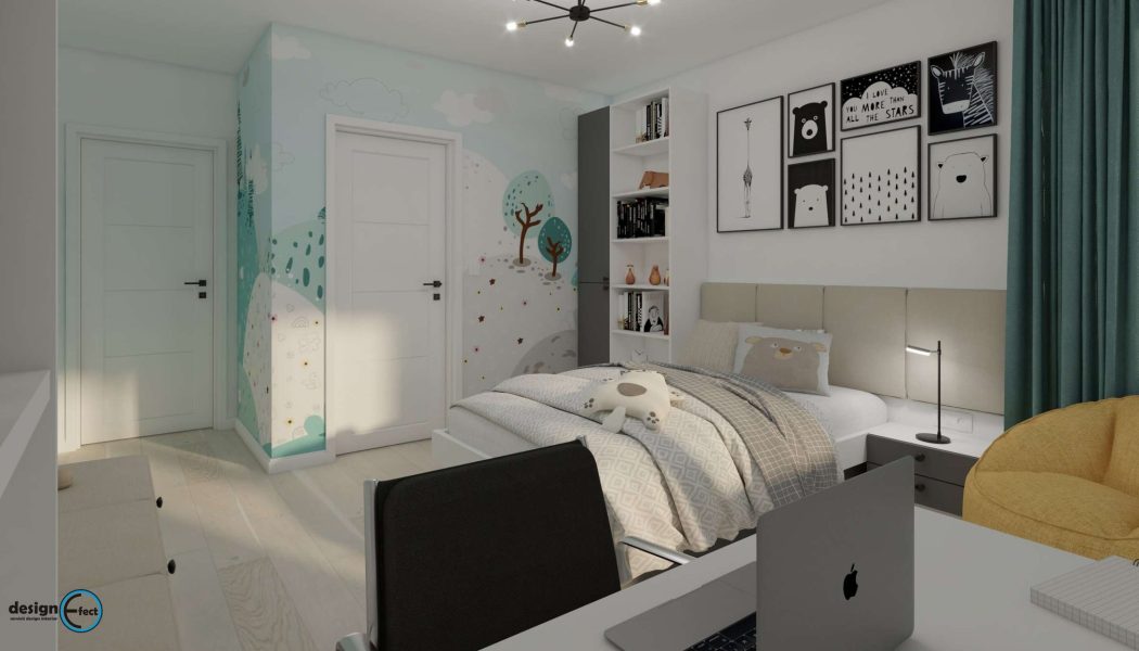 10 Design interior camera tineret