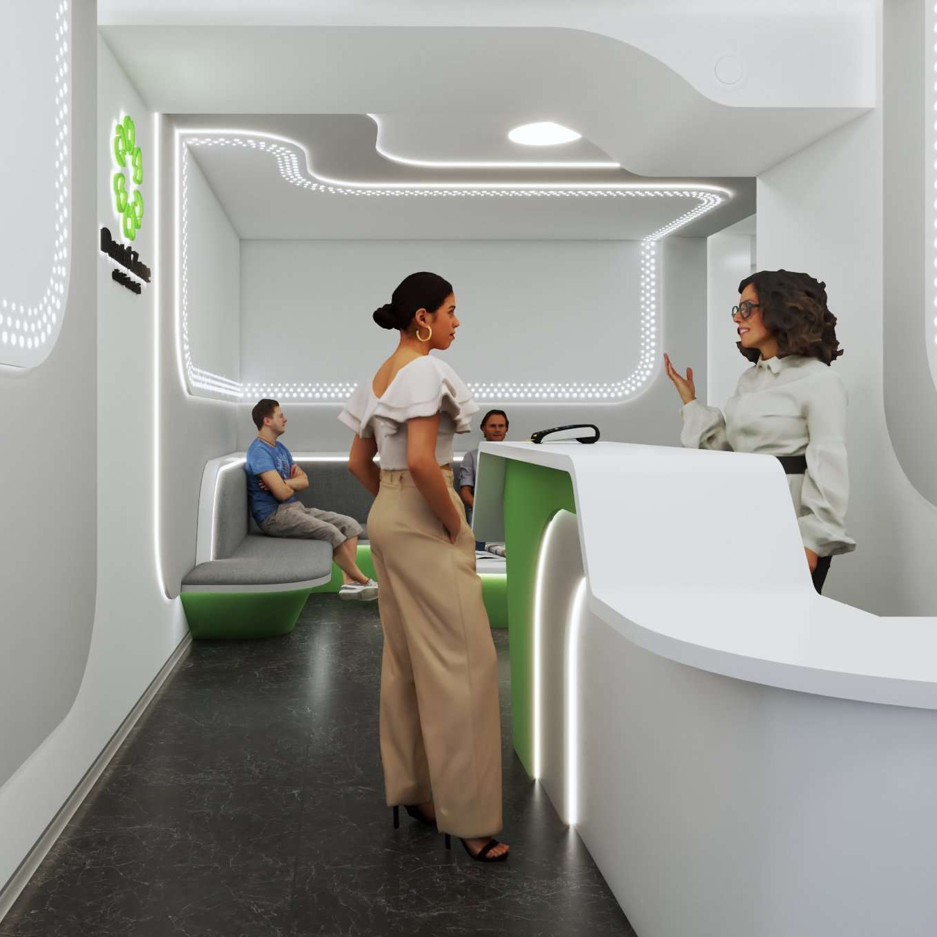 Design interior spatii comerciale